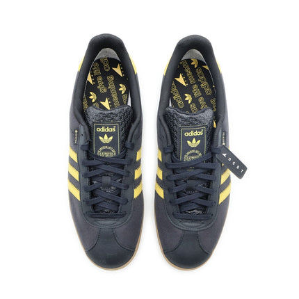 IE8480 DESCENDANT adidas Originals Gazelle GORE-TEX Core Black Yellow (Men's)