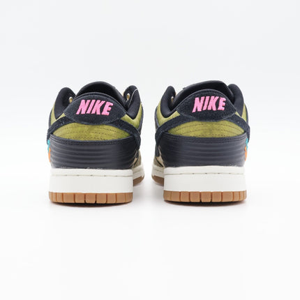 FQ8148-010 Nike Dunk Low Dia De Muertos Black Khaki Metallic Gold Sail (Women's)