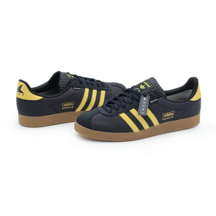 IE8480 DESCENDANT adidas Originals Gazelle GORE-TEX Core Black Yellow (Men's)