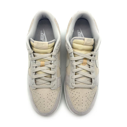 DD8338-001 Nike Dunk Low Premium Vast Grey White Sail Ivory Pink Beige (Men's)