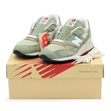 U998GT New Balance 998 Olive MiUSA Teddy Santis Incense Khaki Green (Men's)