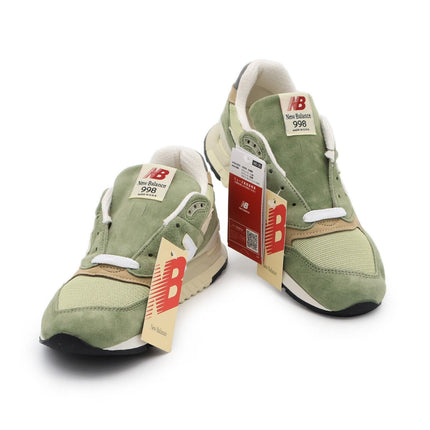 U998GT New Balance 998 Olive MiUSA Teddy Santis Incense Khaki Green (Men's)