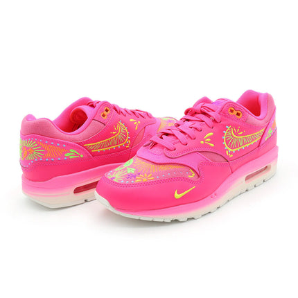 FQ8172-645 Nike Air Max 1 PRM Dia De Muertos Hyper Pink Sail Opti Yellow (Men's)