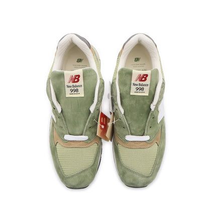 U998GT New Balance 998 Olive MiUSA Teddy Santis Incense Khaki Green (Men's)