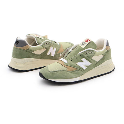 U998GT New Balance 998 Olive MiUSA Teddy Santis Incense Khaki Green (Men's)