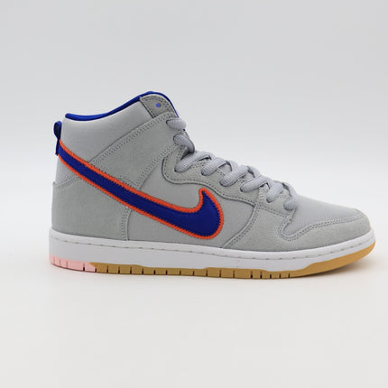 DH7155-001 Nike Dunk High SB New York Mets Rush Blue Orange Cloud Gray (Men's)