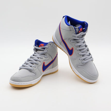 DH7155-001 Nike Dunk High SB New York Mets Rush Blue Orange Cloud Gray (Men's)