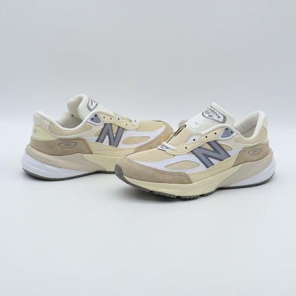 M990SS6 New Balance 990V6 Beige MiUSA Cream Ivory Mindful Grey Bone (Men's)