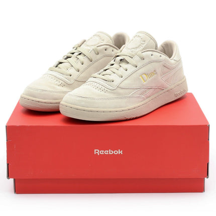 100069827 Dime Reebok Club C Revenge Light Sand Gold Metallic Ivory (Men's)