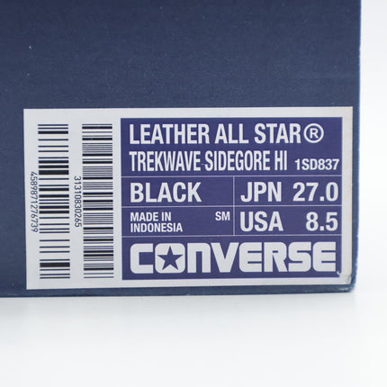 31310830 Converse Leather All Star (R) Trekwave Sidegore Hi Black (Men's)