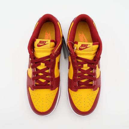 DD1391-701 Nike Dunk Low Midas Championship Gold Tough Red White Yellow Orange