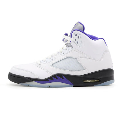 DD0587-141 Nike Air Jordan 5 Retro Dark Concord White Black Purple (Men's)