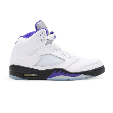 DD0587-141 Nike Air Jordan 5 Retro Dark Concord White Black Purple (Men's)