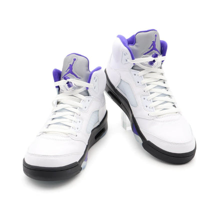 DD0587-141 Nike Air Jordan 5 Retro Dark Concord White Black Purple (Men's)