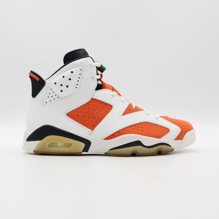 384664-145 Nike Air Jordan 6 Retro Gatorade Like Mike White Team Orange (Men's)