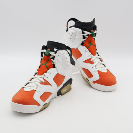 384664-145 Nike Air Jordan 6 Retro Gatorade Like Mike White Team Orange (Men's)