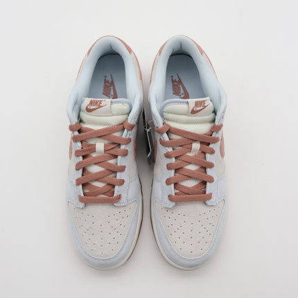 DH7577-001 Nike Dunk Low Retro Fossil Rose Pink Smoke Blue Brown Beige (Men's)