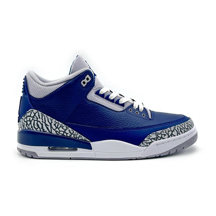 CT8532-401 Nike Air Jordan 3 Retro Midnight Navy Georgetown Grey Blue (Men's)