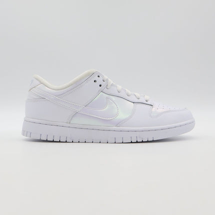 FD8683-100 Nike Dunk Low SE Just Do It White Iridescent (Women's)