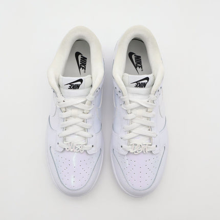 FD8683-100 Nike Dunk Low SE Just Do It White Iridescent (Women's)