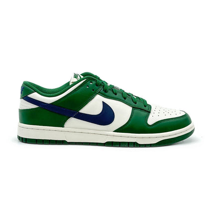 DD1503-300 Nike WMNS Dunk Low Gorge Green Navy Blue White Sail