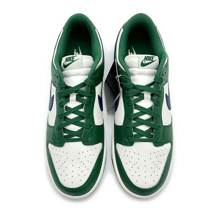 DD1503-300 Nike WMNS Dunk Low Gorge Green Navy Blue White Sail