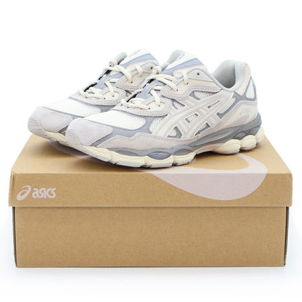 1201A789-103 Asics GEL-NYC Oyster Grey Cream Charcoal Gray Ivory Beige (Men's)