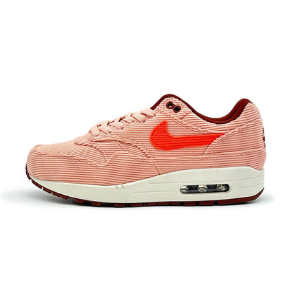 FB8915-600 Nike Air Max 1 PRM Coral Stardust Corduroy Pink Beige