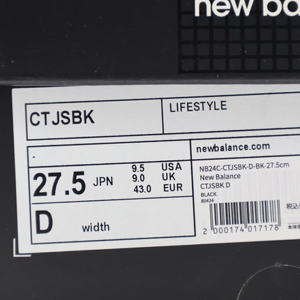 CTJSBK Jaden Smith New Balance MSFTSrep 0.01 Black White (Men's)