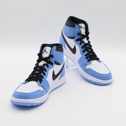 DQ0660-400 Nike Air Jordan 1 High Golf University Blue UNC Black White (Men's)