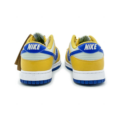 DN1431-700 Nike Dunk Low Next Nature Wheat Gold Yellow Blue Royal (Women's)