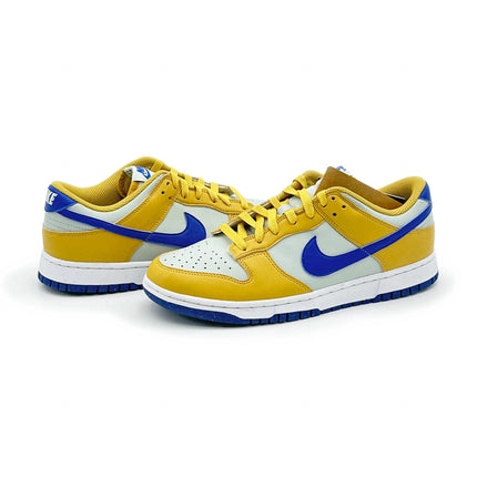 DN1431-700 Nike Dunk Low Next Nature Wheat Gold Yellow Blue Royal (Women's)