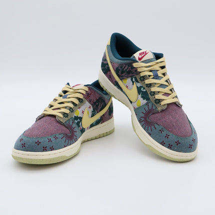 Size 9 - CZ9747-900 Nike Dunk Low Lemon Wash Community Garden