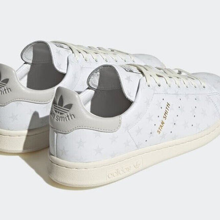 IF9990 atmos �~ adidas Stan Smith LUX GOLD STAR Off White Grey Sail Ivory