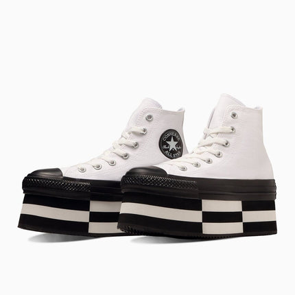 31312750 Converse All Star Chunkyblock Hi White Black (Women's)