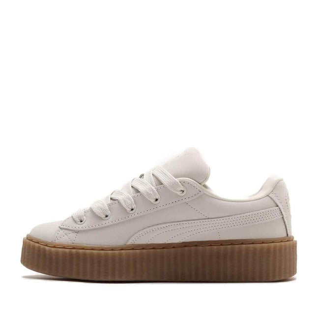 396813-03 Fenty Puma Creeper Phatty Nubuck Warm White Puma Gold Gum (Men's)