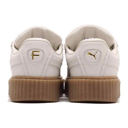 396813-03 Fenty Puma Creeper Phatty Nubuck Warm White Puma Gold Gum (Men's)