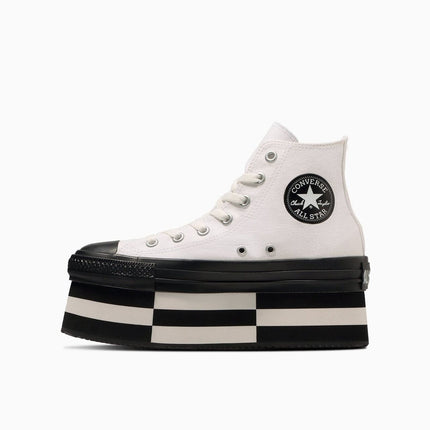 31312750 Converse All Star Chunkyblock Hi White Black (Women's)