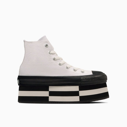 31312750 Converse All Star Chunkyblock Hi White Black (Women's)