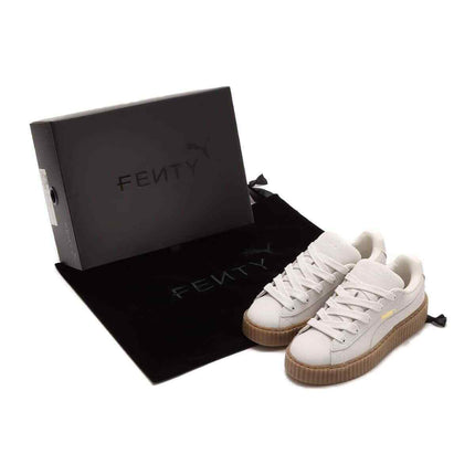 396813-03 Fenty Puma Creeper Phatty Nubuck Warm White Puma Gold Gum (Men's)