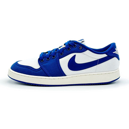 DX4981-103 Nike Air Jordan 1 Low KO Royal Blue White Kentucky Canvas (Men's)