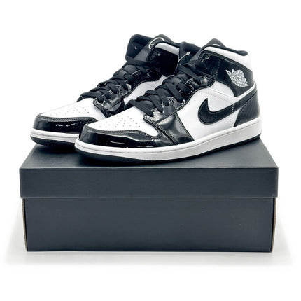 DD1649-001 Nike Air Jordan 1 Mid SE All-Star Carbon Fiber Black White Panda