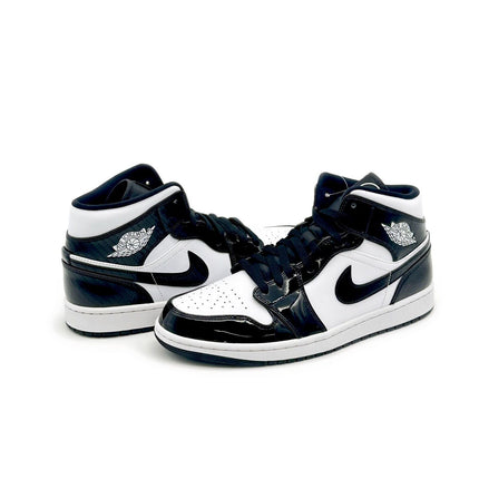 DD1649-001 Nike Air Jordan 1 Mid SE All-Star Carbon Fiber Black White Panda