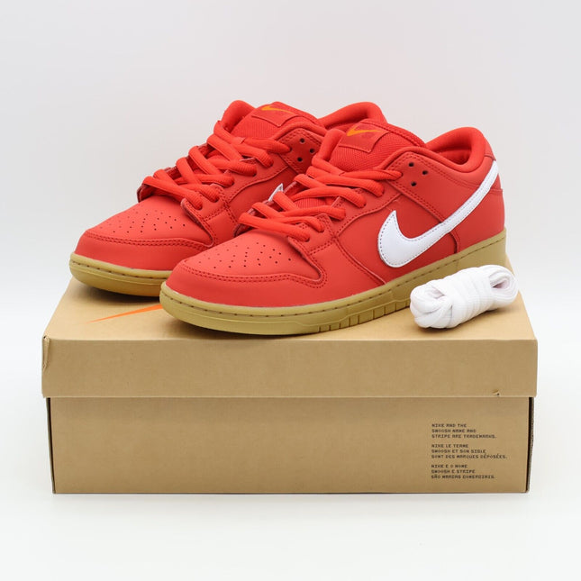 FJ1674-600 Nike SB Dunk Low Pro ISO Orange Label University Red Gum (Men's)