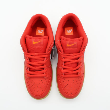 FJ1674-600 Nike SB Dunk Low Pro ISO Orange Label University Red Gum (Men's)