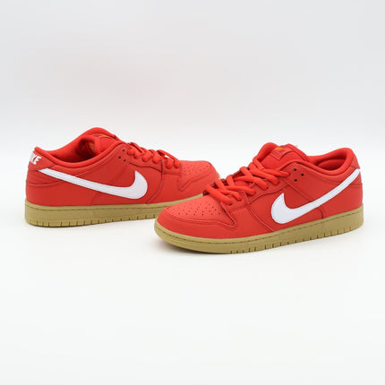 FJ1674-600 Nike SB Dunk Low Pro ISO Orange Label University Red Gum (Men's)