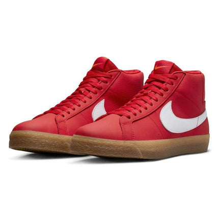 FJ1680-600 Nike SB Blazer Mid ISO Orange Label University Red Gum (Men's)