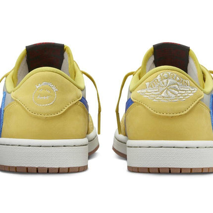 DZ4137-700 Travis Scott Nike Air Jordan 1 Retro Low OG Canary (Women's)