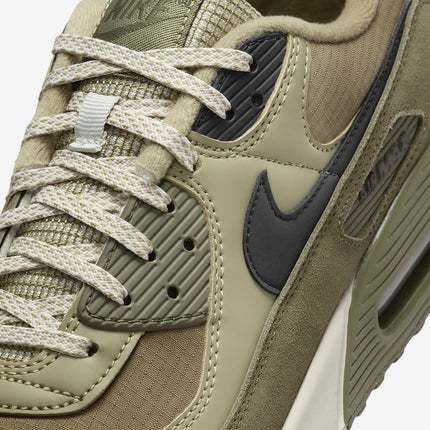 FB9657-200 Nike Air Max 90 Neutral Medium Olive Light Bone Black (Men's)