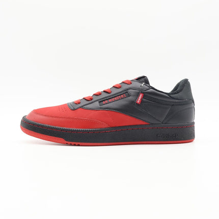 R00005 Redspider Junior atmos Reebok Club C 85 Black Red (Men's)